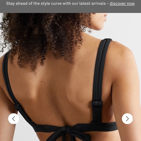 Good American Women Perfect Bikini Triangle - Leopard & Black Bottoms -New W/Tag - Picture 11 of 13